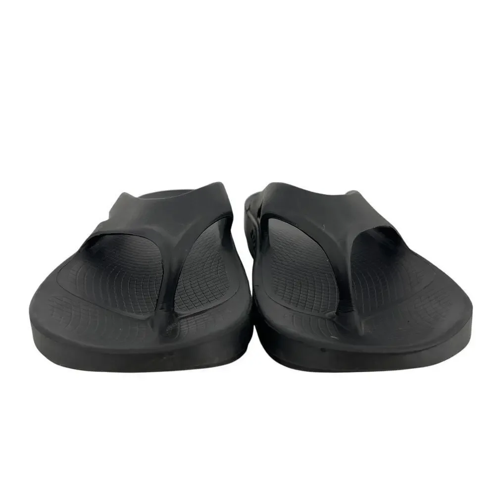 OOFOS OOriginal Recovery Sandal Black Mens Size 11 W 13 Fitness Comfort Dadcore